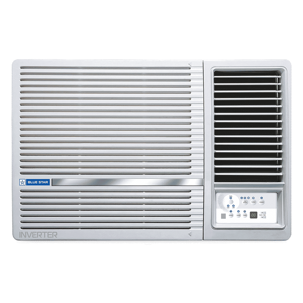 Blue Star L SERIES 1.5 Ton 5 Star Inverter Window AC (2025 Model, Copper Condenser, Dust Filters, WIE518L)