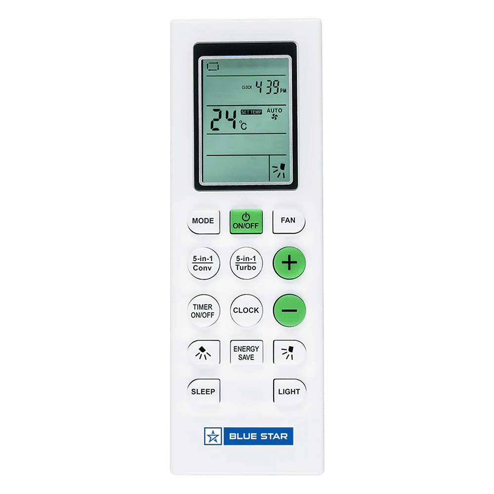 Blue Star L SERIES 1.5 Ton 5 Star Inverter Window AC (2025 Model, Copper Condenser, Dust Filters, WIE518L)