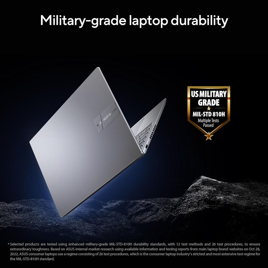 ASUS Vivobook 16 X1605VA-MB1627WS Intel Core i5 13th Gen Thin & Light Laptop (16GB, 512GB SSD, Windows 11 Home, 16 inch WUXGA IPS Display, MS Office 2024, Cool Silver, 1.88 KG)