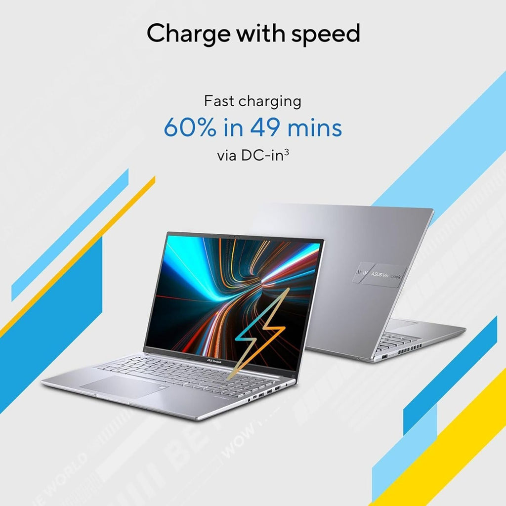 ASUS Vivobook 16 X1605VA-MB1627WS Intel Core i5 13th Gen Thin & Light Laptop (16GB, 512GB SSD, Windows 11 Home, 16 inch WUXGA IPS Display, MS Office 2024, Cool Silver, 1.88 KG)