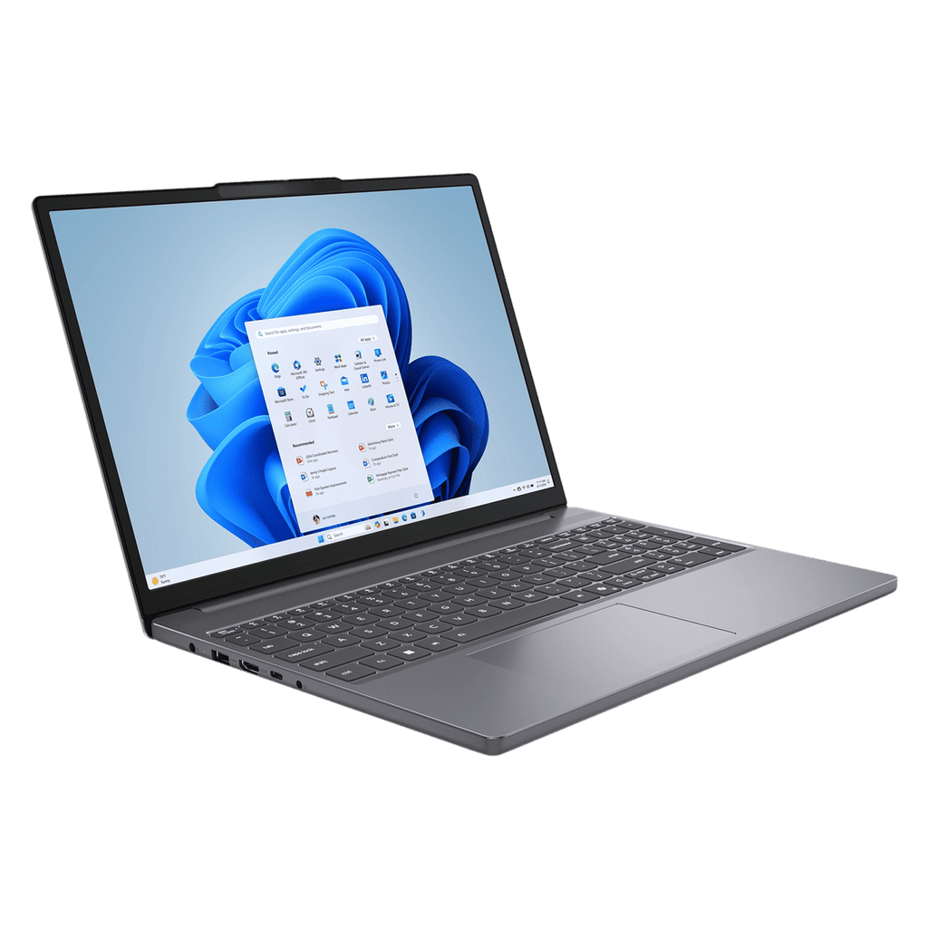 Lenovo IdeaPad Slim 3 15IRH10 Intel Core i5 13th Gen Thin & Light Laptop (16GB, 512GB SSD, Windows 11 Home, 15.3 inch WUXGA IPS Display, MS Office 2024, Luna Grey, 1.59 KG)
