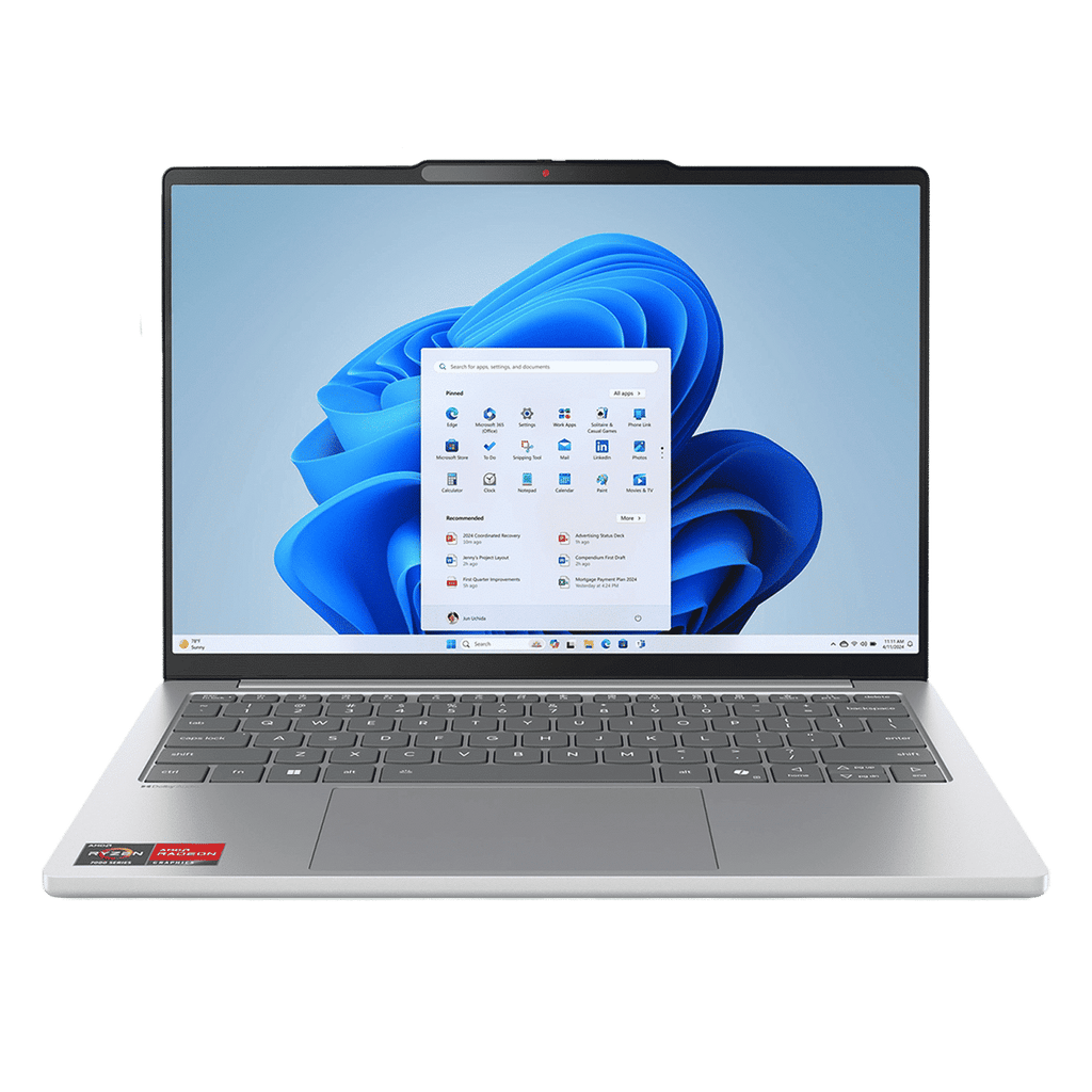 Lenovo IdeaPad Slim 5 13ARP10 AMD Ryzen 7 Thin & Light Laptop (16GB, 512GB SSD, Windows 11 Home, 13.3 inch WUXGA IPS Display, MS Office Home 2024, Cloud Grey, 1.15 KG)