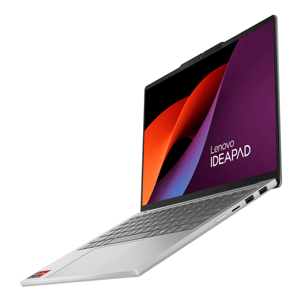Lenovo IdeaPad Slim 5 13ARP10 AMD Ryzen 7 Thin & Light Laptop (16GB, 512GB SSD, Windows 11 Home, 13.3 inch WUXGA IPS Display, MS Office Home 2024, Cloud Grey, 1.15 KG)