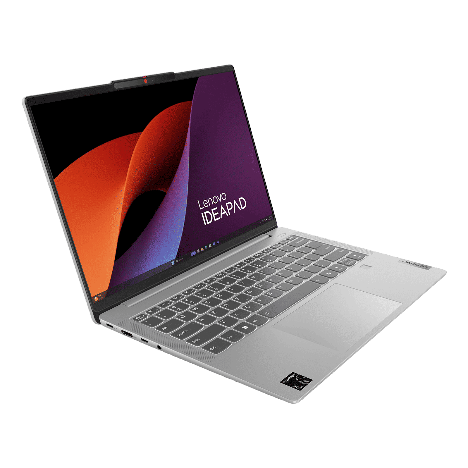 Lenovo IdeaPad Slim 5 14Q8X9 Qualcomm Snapdragon X Plus Thin & Light Laptop (16GB, 1TB SSD, Windows 11 Home, 14 inch WUXGA IPS Display, MS Office Home 2024, Cloud Grey, 1.48 KG)