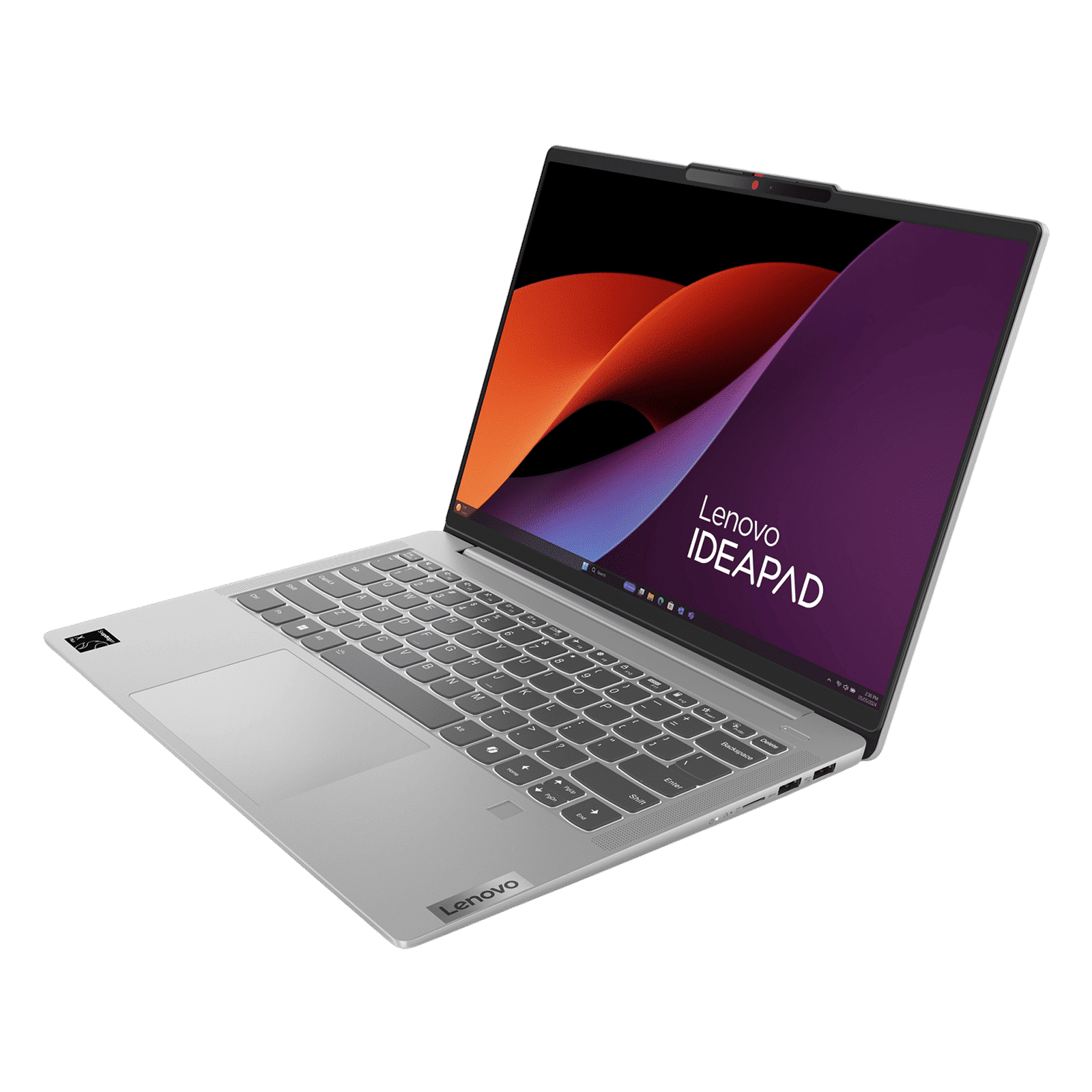 Lenovo IdeaPad Slim 5 14Q8X9 Qualcomm Snapdragon X Plus Thin & Light Laptop (16GB, 1TB SSD, Windows 11 Home, 14 inch WUXGA IPS Display, MS Office Home 2024, Cloud Grey, 1.48 KG)