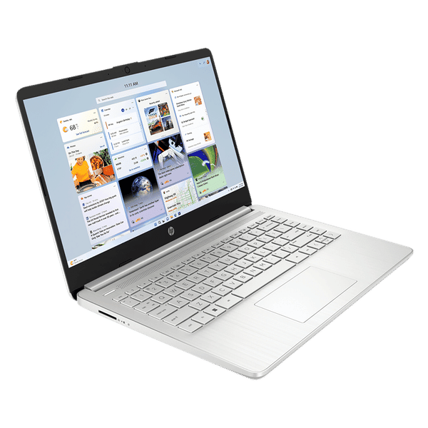 HP 14-ep0294TU Intel Core i3 13th Gen Laptop (8GB, 512GB SSD, Windows 11 Home, 14 inch Full HD Display, MS Office 2024, Natural Silver, 1.4 KG)