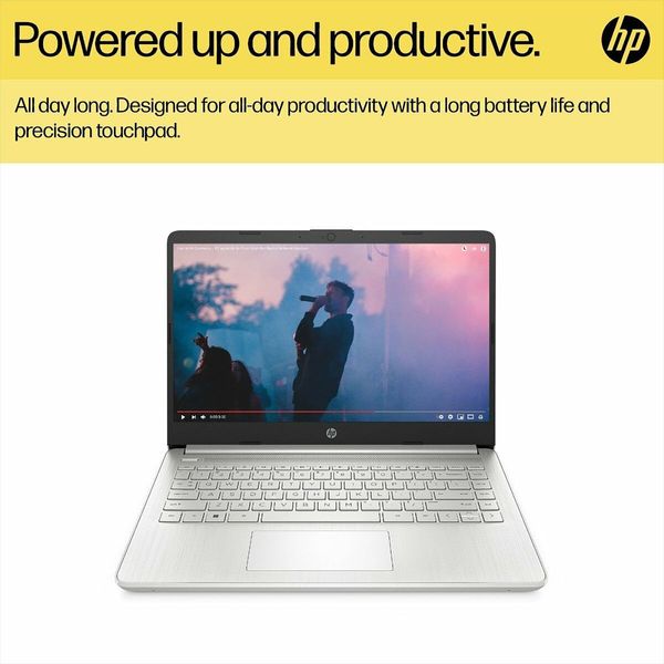 HP 14-ep0294TU Intel Core i3 13th Gen Laptop (8GB, 512GB SSD, Windows 11 Home, 14 inch Full HD Display, MS Office 2024, Natural Silver, 1.4 KG)