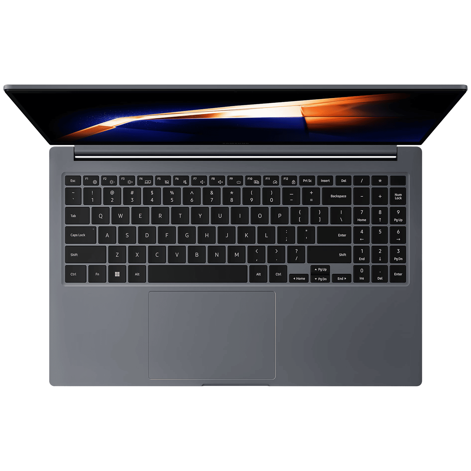 SAMSUNG Galaxy Book4 Intel Core 7 Thin & Light Laptop (16GB, 512GB SSD, Windows 11 Home, 15.6 inch Full HD LED Display, MS Office 2024, Gray, 1.55 KG)
