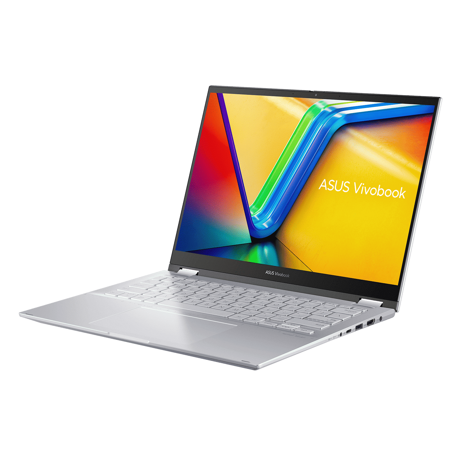 ASUS Vivobook S14 Flip TP3402VAO-LZ612WS Intel Core i5 13th Gen Touchscreen 2-in-1 Laptop (16GB, 512GB SSD, Windows 11 Home, 14 inch WUXGA IPS Display, MS Office Home 2024, Cool Silver, 1.50 KG)