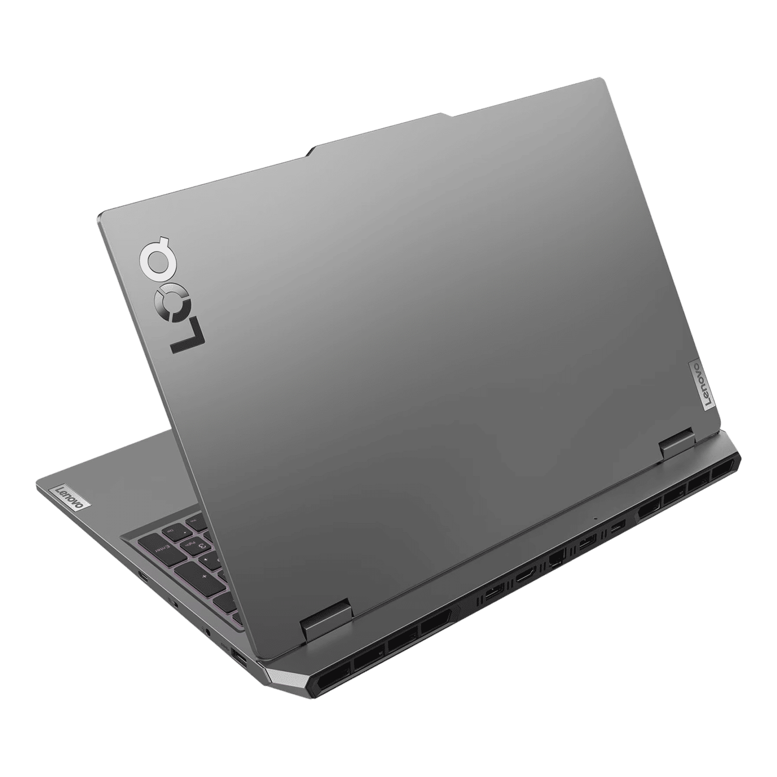 Lenovo LOQ 15ARP9 AMD Ryzen 5 Gaming Laptop (24GB, 512GB SSD, Windows 11 Home, 6GB Graphics, 15.6 inch 144 Hz Full HD IPS Display, NVIDIA GeForce RTX 3050, MS Office Home 2024, Luna Grey, 2.38 KG)