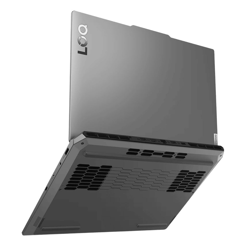 Lenovo LOQ 15ARP9 AMD Ryzen 5 Gaming Laptop (24GB, 512GB SSD, Windows 11 Home, 4GB Graphics, 15.6 inch 144 Hz Full HD IPS Display, NVIDIA GeForce RTX 3050A, MS Office Home 2024, Luna Grey, 2.38 KG)