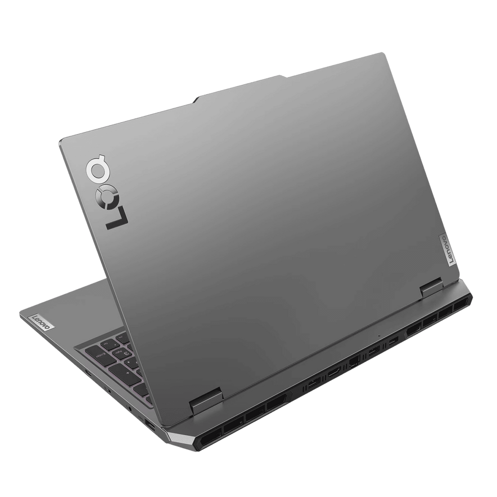 Lenovo LOQ 15ARP9 AMD Ryzen 5 Gaming Laptop (24GB, 512GB SSD, Windows 11 Home, 4GB Graphics, 15.6 inch 144 Hz Full HD IPS Display, NVIDIA GeForce RTX 3050A, MS Office Home 2024, Luna Grey, 2.38 KG)