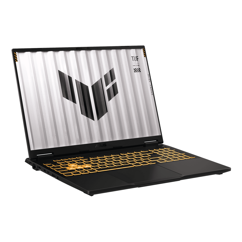 ASUS TUF F16 FX608JMR-RV049WS Intel Core i7 14th Generation Gaming Laptop (16GB, 1TB SSD, Windows 11 Home, 8GB Graphics, 16 inch 165 Hz Full HD IPS Display, NVIDIA GeForce RTX 5060, MS Office Home 2024, Jaeger Gray, 2.20 KG)