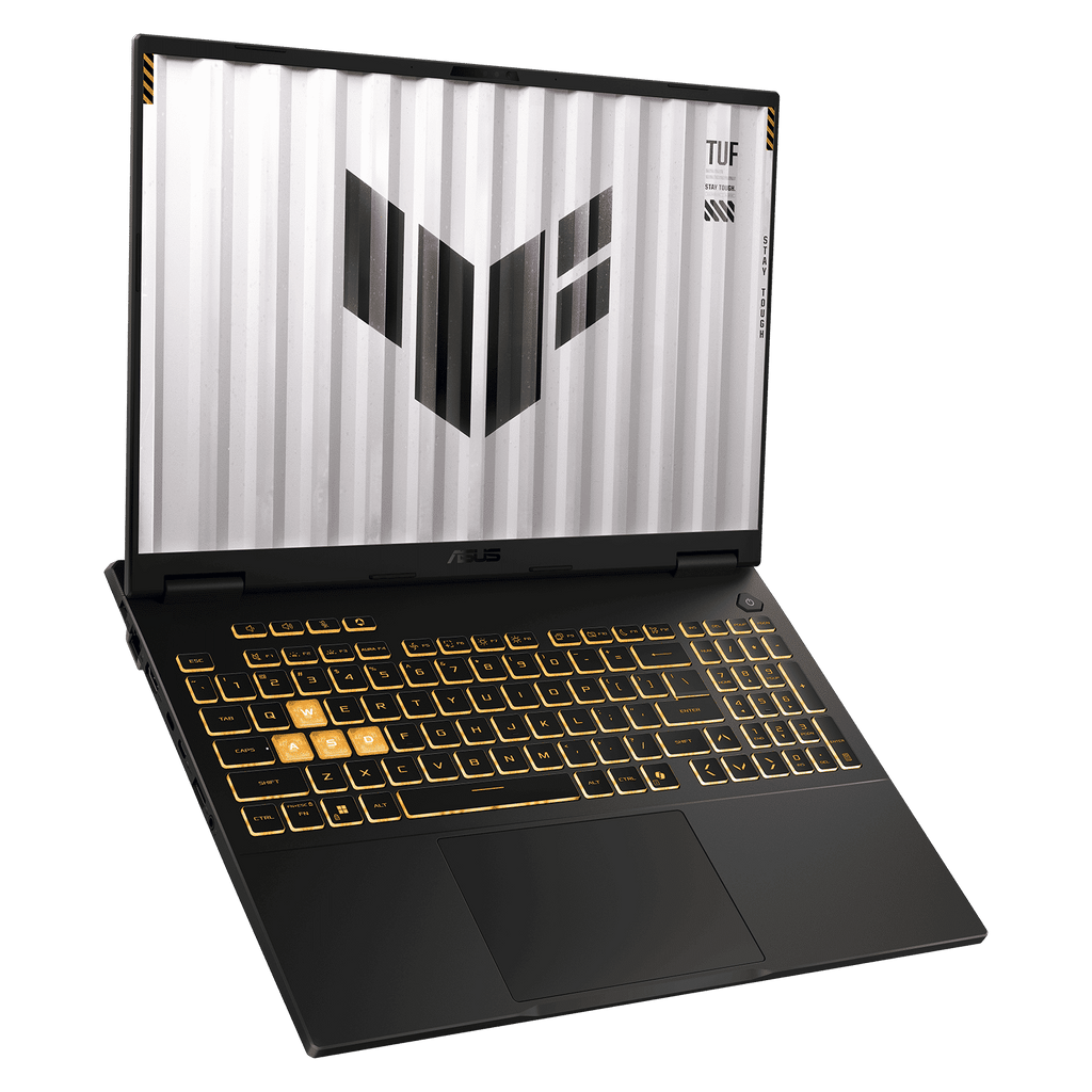 ASUS TUF F16 FX608JMR-RV049WS Intel Core i7 14th Generation Gaming Laptop (16GB, 1TB SSD, Windows 11 Home, 8GB Graphics, 16 inch 165 Hz Full HD IPS Display, NVIDIA GeForce RTX 5060, MS Office Home 2024, Jaeger Gray, 2.20 KG)
