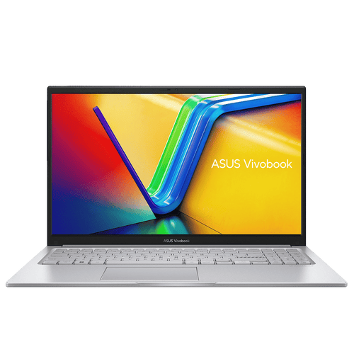 ASUS Vivobook 15 X1504VA-NJ3320WS Intel Core i3 13th Gen Thin & Light Laptop (8GB, 512GB SSD, Windows 11 Home, 15.6 inch Full HD Display, MS Office Home 2024, Cool Silver, 1.70 KG)
