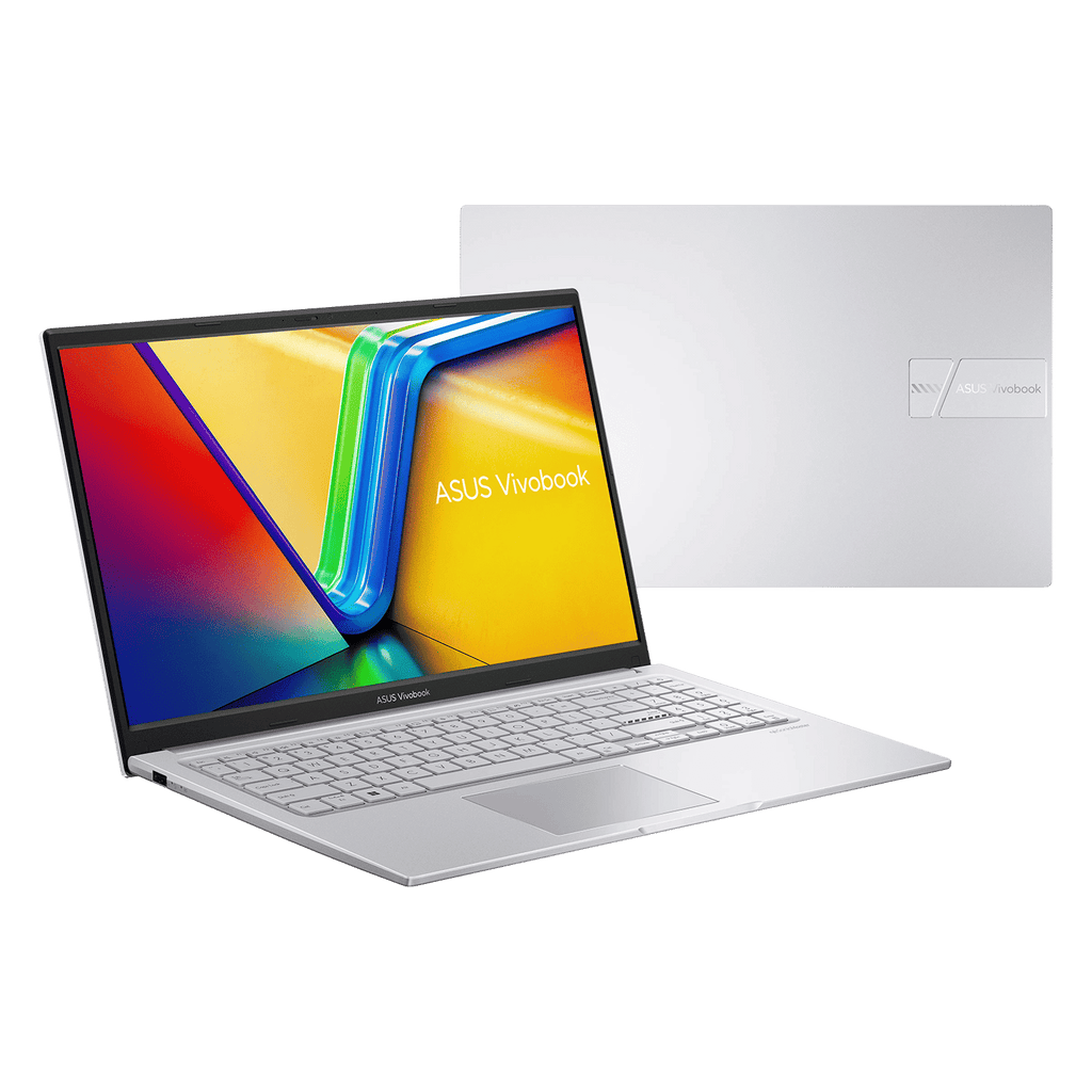 ASUS Vivobook 15 X1504VA-NJ3320WS Intel Core i3 13th Gen Thin & Light Laptop (8GB, 512GB SSD, Windows 11 Home, 15.6 inch Full HD Display, MS Office Home 2024, Cool Silver, 1.70 KG)