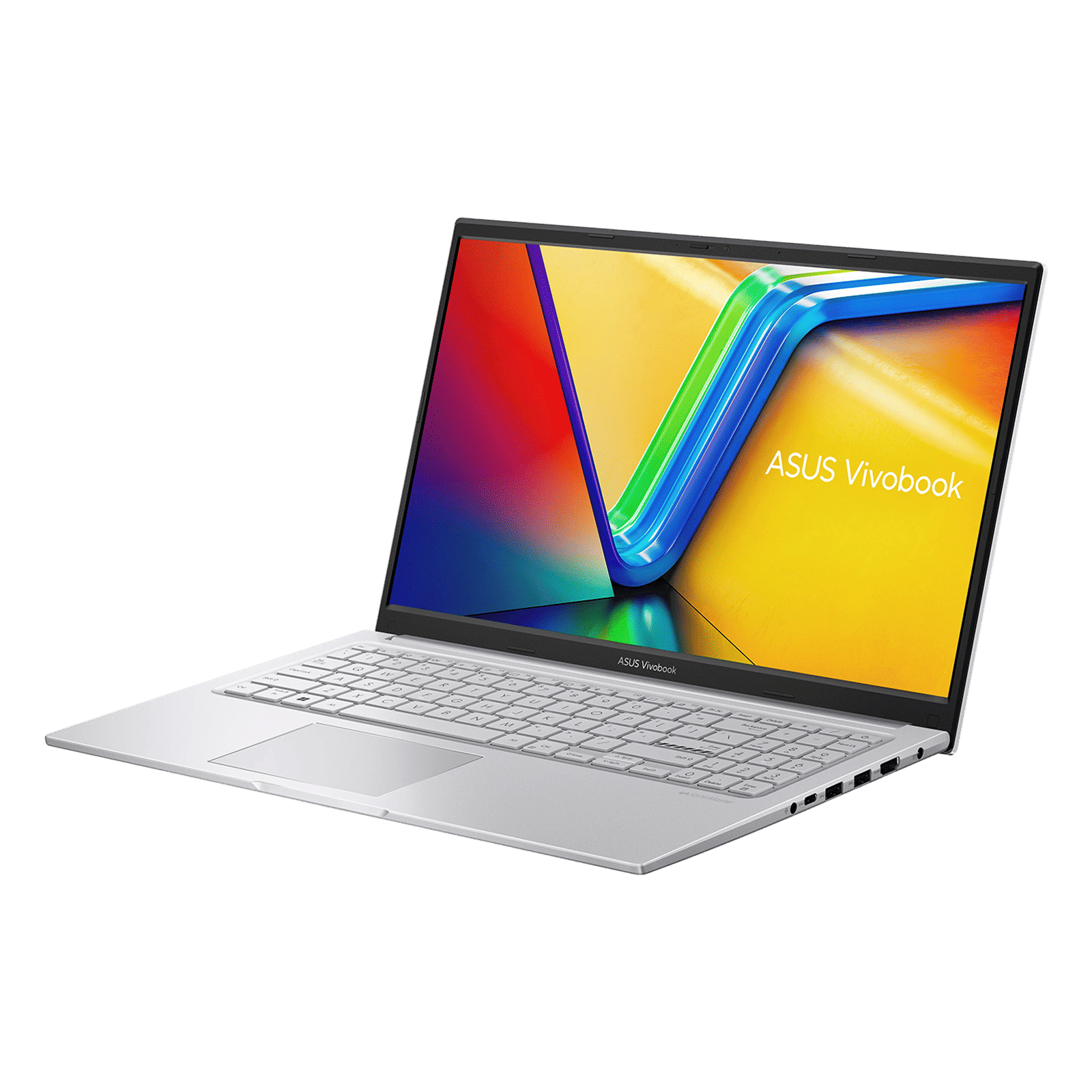 ASUS Vivobook 15 X1504VA-NJ3320WS Intel Core i3 13th Gen Thin & Light Laptop (8GB, 512GB SSD, Windows 11 Home, 15.6 inch Full HD Display, MS Office Home 2024, Cool Silver, 1.70 KG)