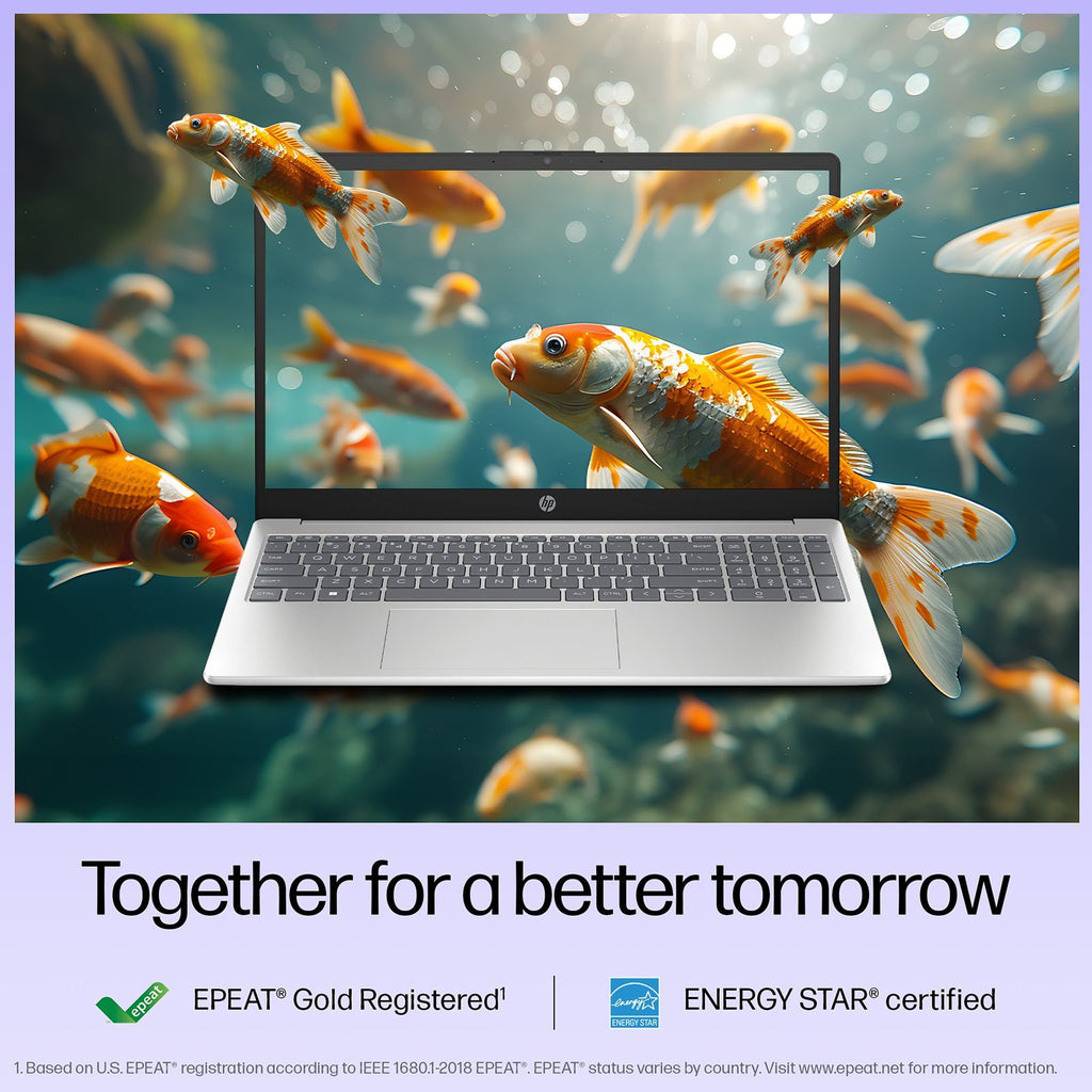 HP 15-fd0691TU Thin & Light Laptop (12GB RAM, 512GB SSD, Windows 11 Home, 15.6 inch Full HD Display, Natural Silver, 1.59 KG)