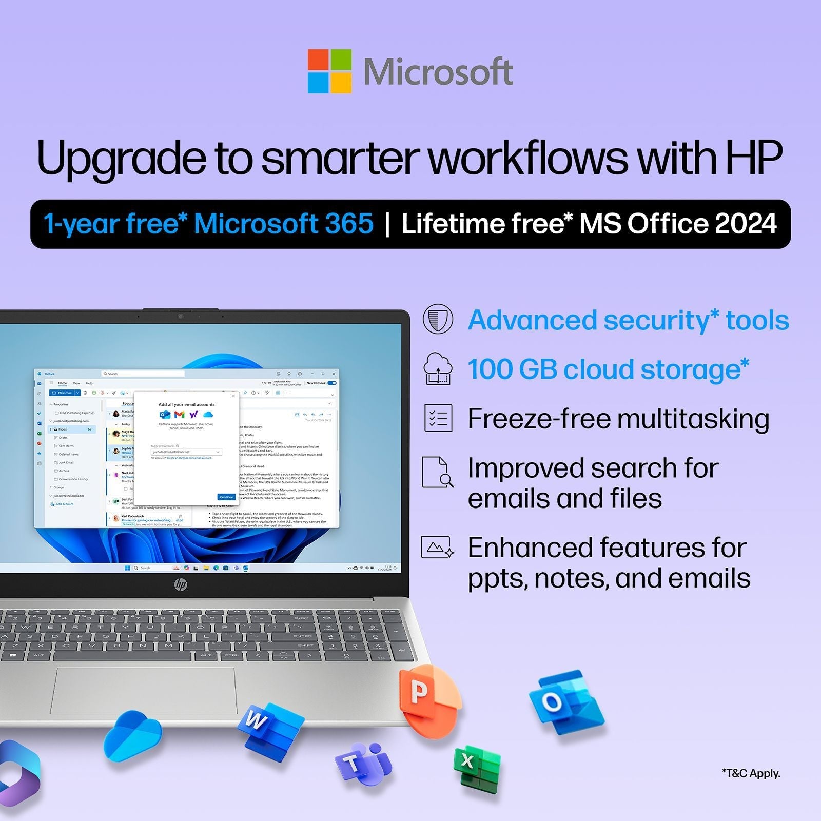 HP 15-fd1284TU Intel Core 3 Thin & Light Laptop (16GB, 512GB SSD, Windows 11 Home, 15.6 inch Full HD Display, Natural Silver, 1.65 KG)