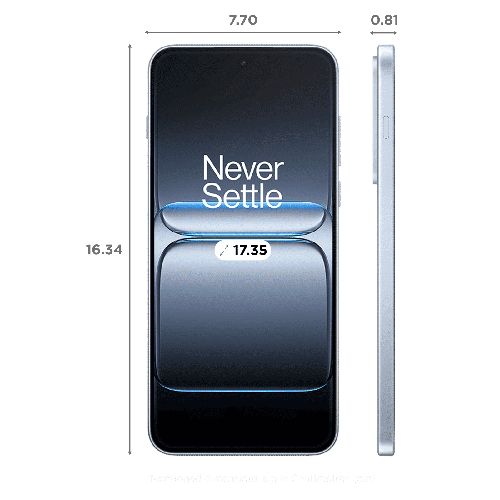 OnePlus Nord 5 5G (8GB RAM, 256GB, Dry Ice)