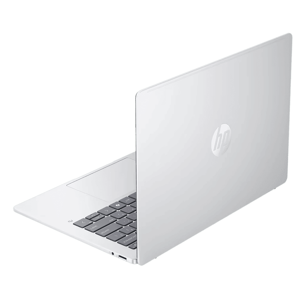 HP OmniBook 5 14-he0015QU Qualcomm Snapdragon X Thing & Light Laptop (16GB, 1TB SSD, Windows 11 Home, 14 inch 2K OLED Display, MS Office Home 2024, Glacier Silver, 1.35 KG)