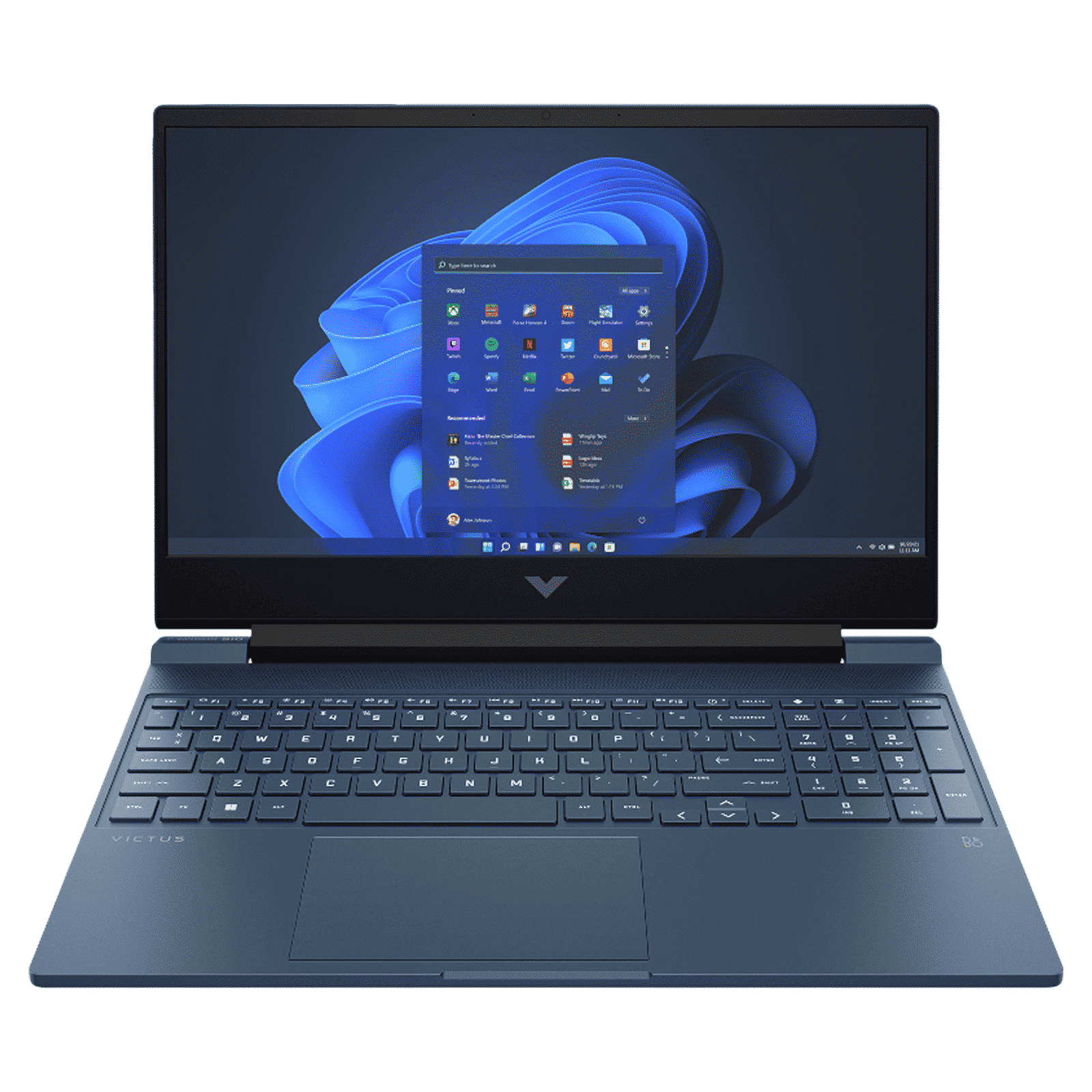 HP Victus 15-fb3125AX AMD Ryzen 7 Gaming Laptop (16GB, 512GB SSD, Windows 11 Home, 15.6 inch 144 Hz Full HD IPS Display, NVIDIA GeForce RTX 3050, Performance Blue, 2.29 KG)