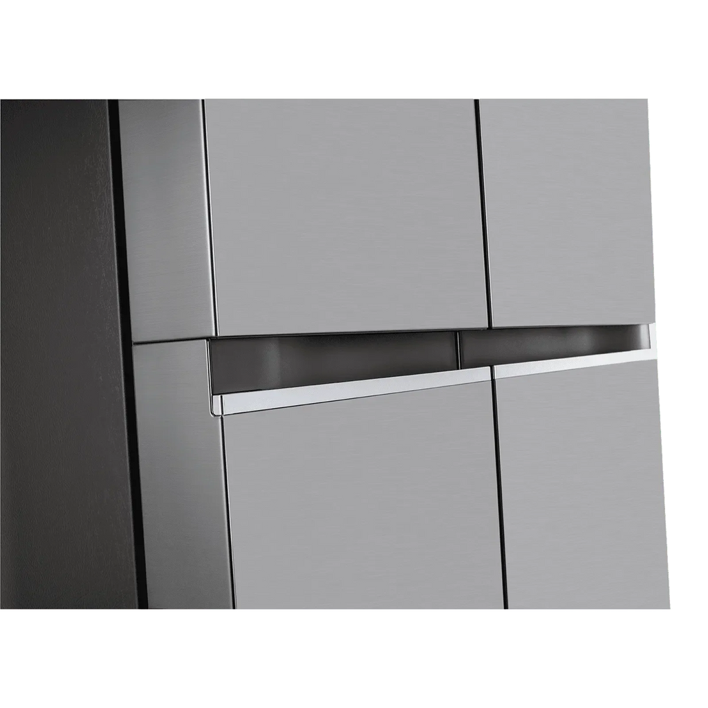 LG 650 Litres 3 Star Frost Free Side by Side Refrigerator (GL- B257HPZ3, Shiny  Steel)