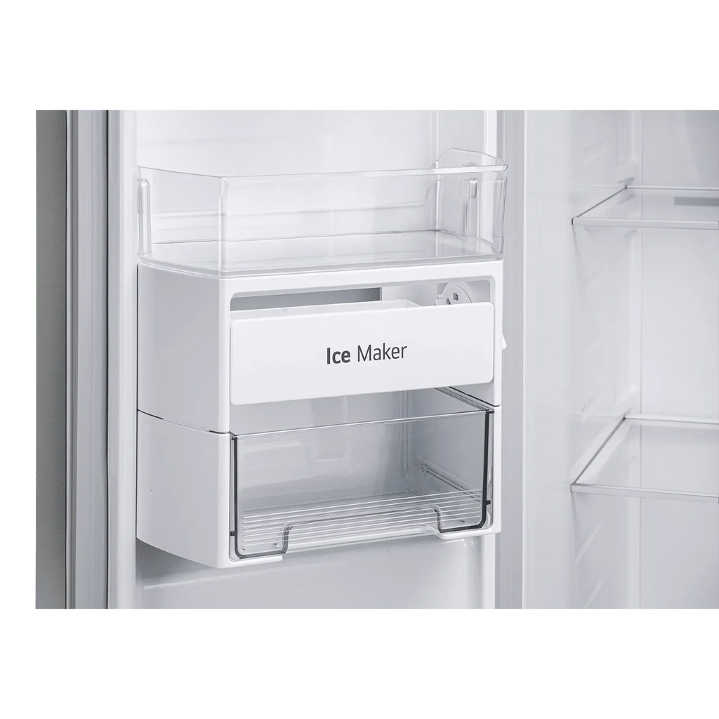 LG 650 Litres 3 Star Frost Free Side by Side Refrigerator (GL- B257HPZ3, Shiny  Steel)