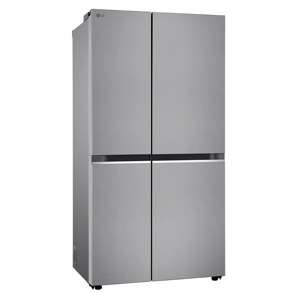 LG 650 Litres 3 Star Frost Free Side by Side Refrigerator (GL- B257HPZ3, Shiny  Steel)