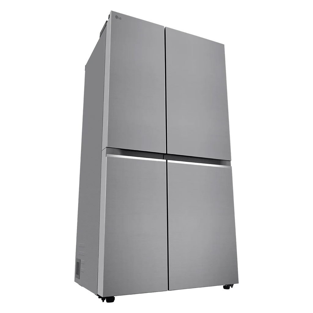 LG 650 Litres 3 Star Frost Free Side by Side Refrigerator (GL- B257HPZ3, Shiny  Steel)