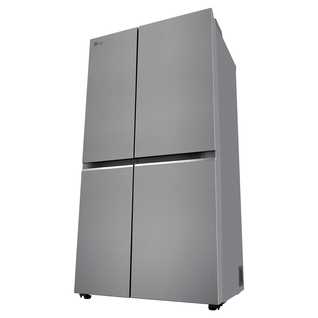 LG 650 Litres 3 Star Frost Free Side by Side Refrigerator (GL- B257HPZ3, Shiny  Steel)