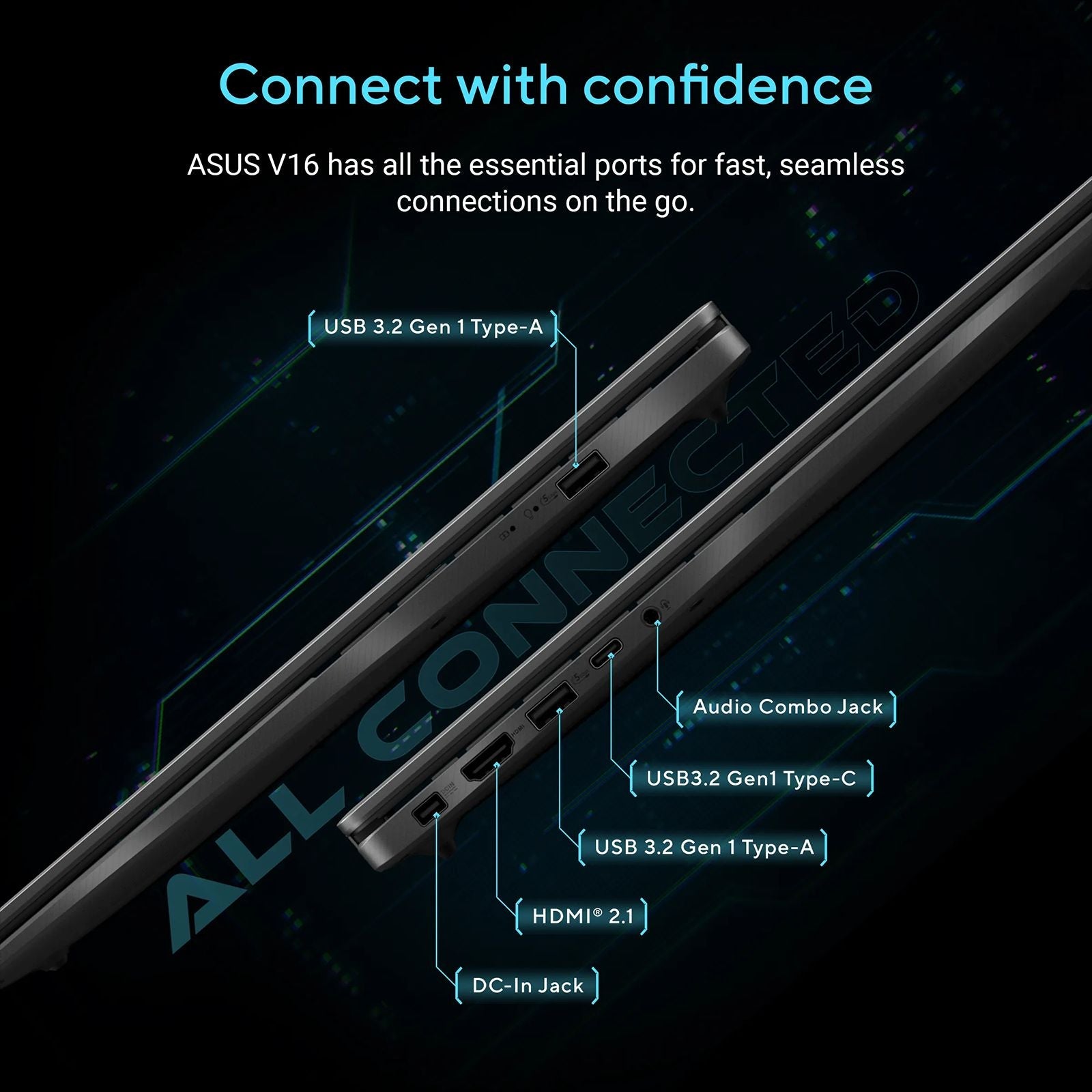 ASUS V16 V3607VU-RP550WS Intel Core 5 Gaming Laptop