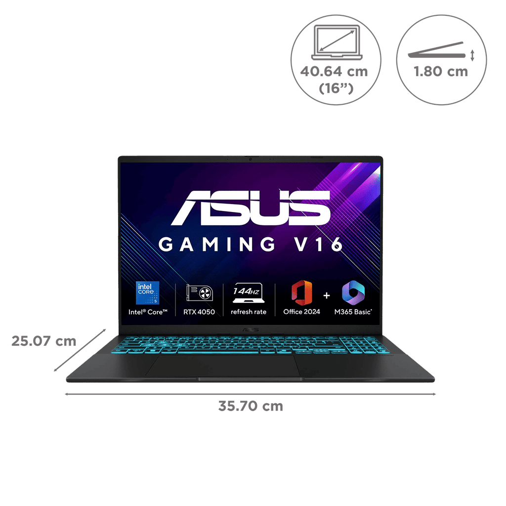 ASUS V16 V3607VU-RP550WS Intel Core 5 Gaming Laptop