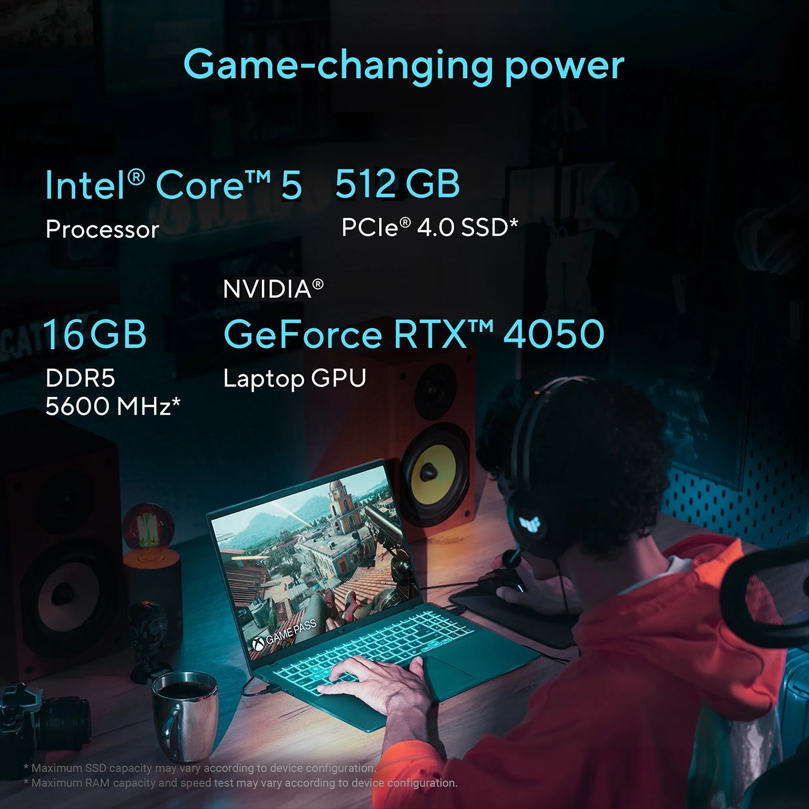 ASUS V16 V3607VU-RP550WS Intel Core 5 Gaming Laptop