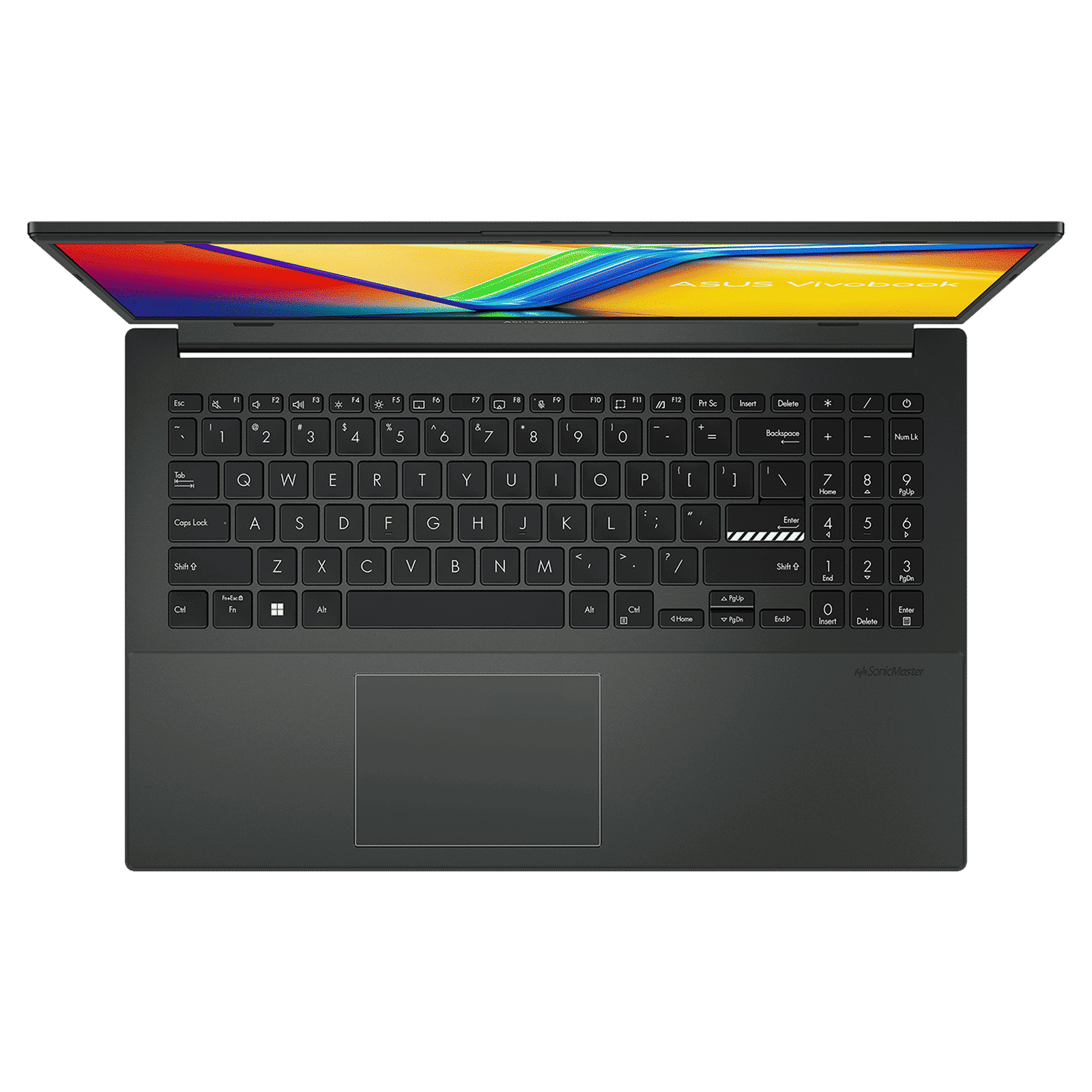 ASUS Vivobook Go 15 E1504FA-NJ5542WS AMD Ryzen 5 Thin & Light Laptop (16GB, 512GB SSD, Windows 11 Home, 15.6 inch Full HD Display, MS Office Home 2024, Mixed Black, 1.63 KG)