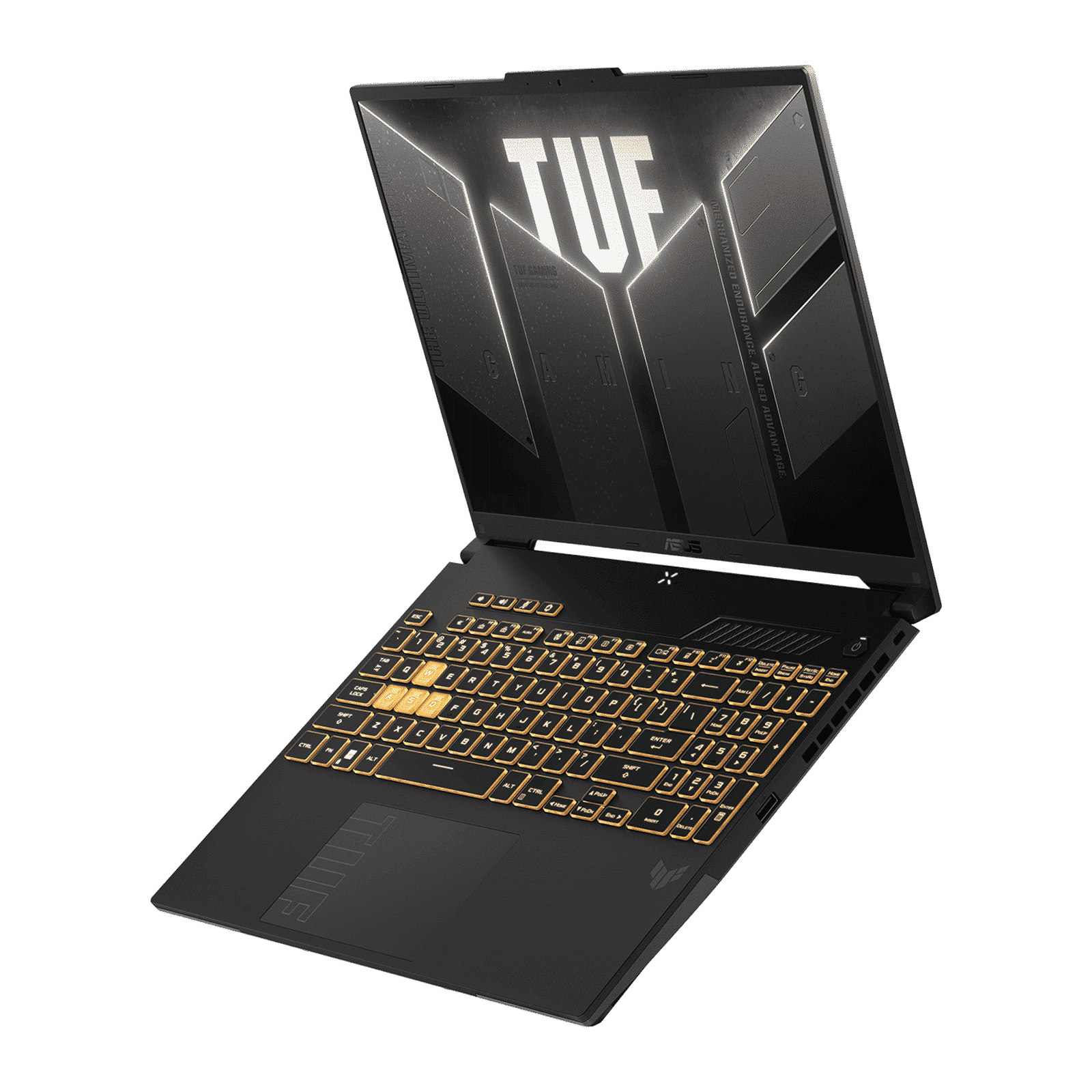 ASUS TUF F16 FX677VU-RL055WS Intel Core 5 Gaming Laptop (16GB, 512GB SSD, Windows 11 Home, 6GB Graphics, 16 inch 144 Hz FHD+ WUXGA Display, NVIDIA GeForce RTX 4050, MS Office Home 2024, Mecha Gray, 2.20 KG)