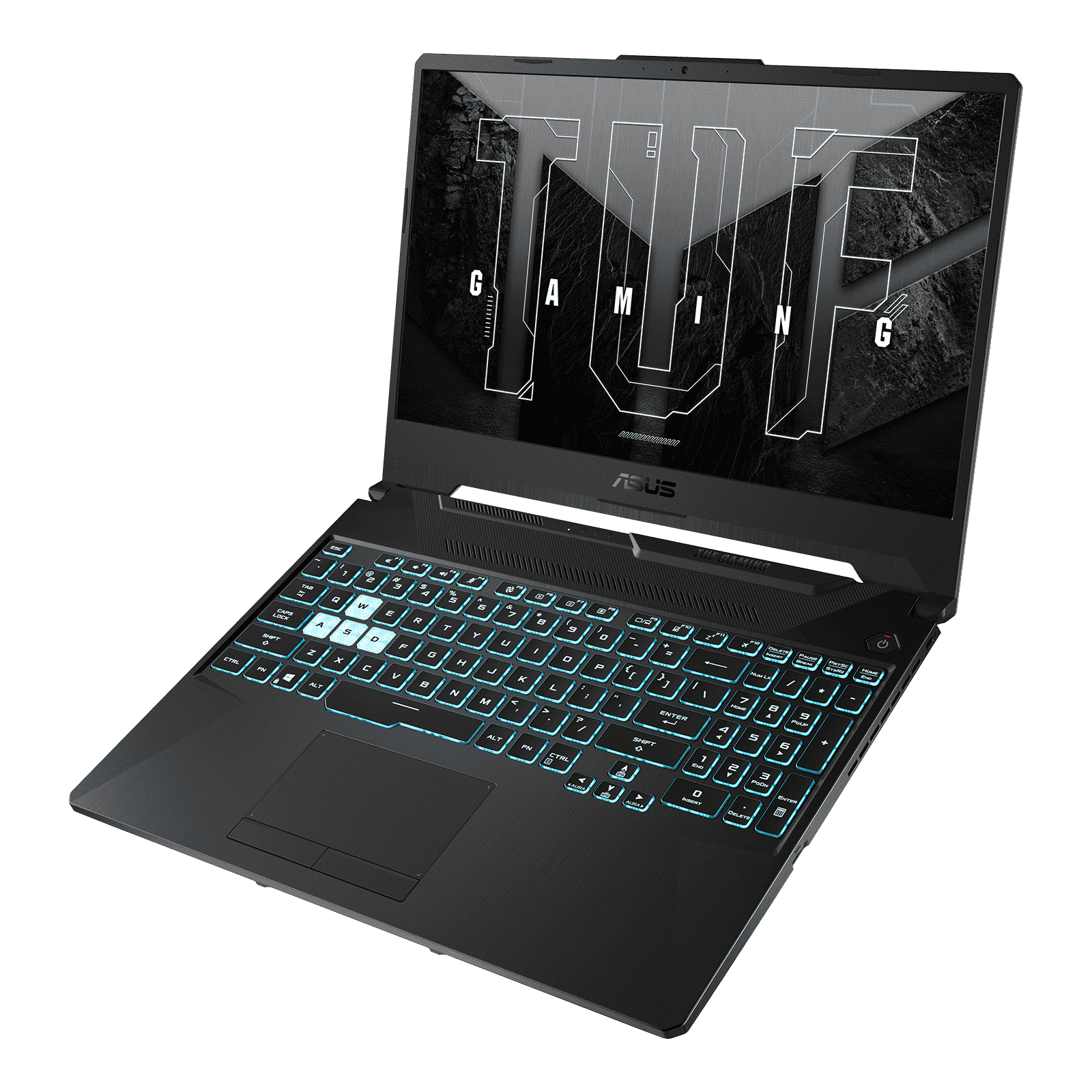 ASUS TUF FA506NCG-HN200WS AMD Ryzen 7 Gaming Laptop (16GB, 512GB SSD, Windows 11 Home, 4GB Graphics, 15.6 inch 144 Hz WUXGA Full HD Display, NVIDIA GeForce RTX 3050, MS Office Home 2024, Graphite Black, 2.3 KG)