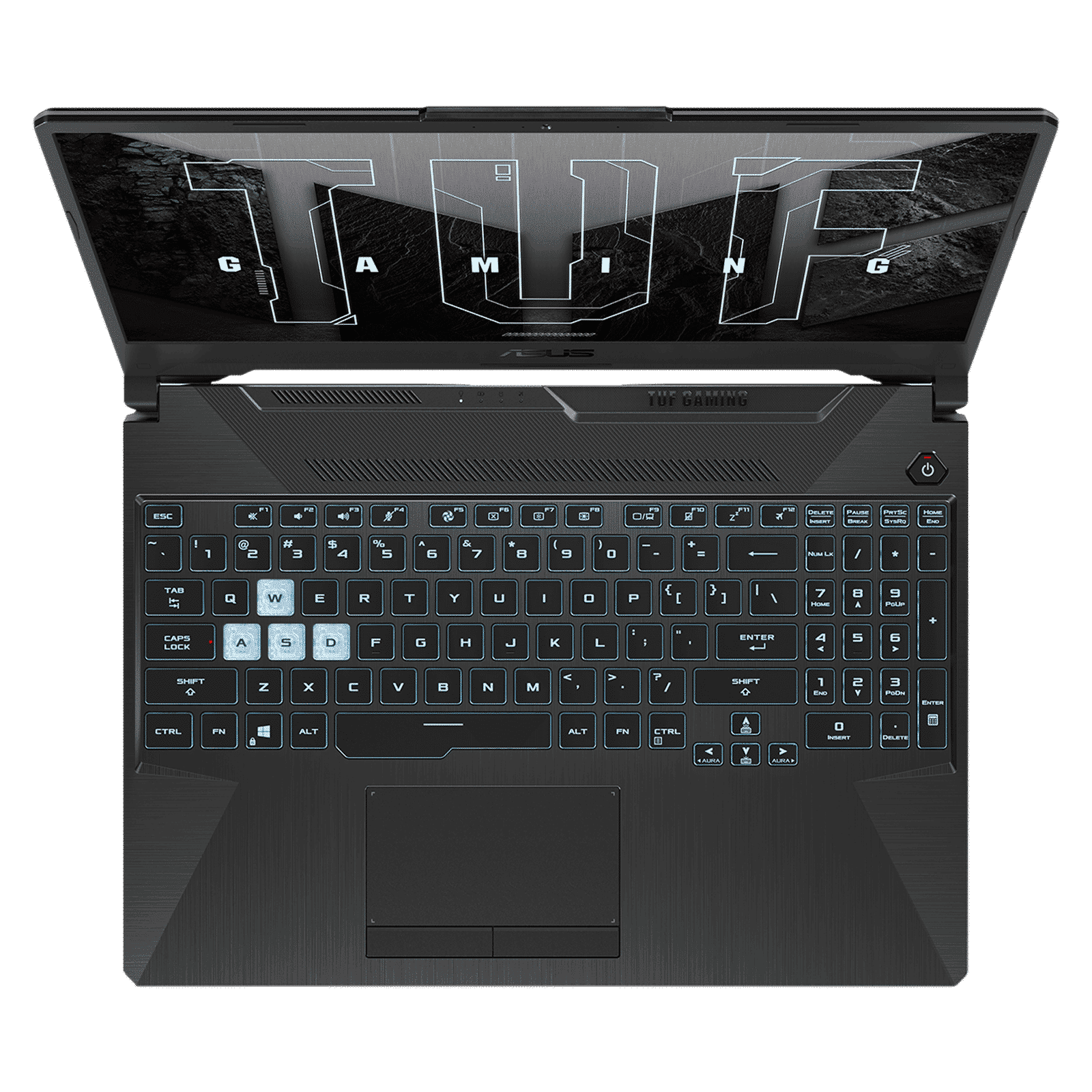 ASUS TUF FA506NCG-HN200WS AMD Ryzen 7 Gaming Laptop (16GB, 512GB SSD, Windows 11 Home, 4GB Graphics, 15.6 inch 144 Hz WUXGA Full HD Display, NVIDIA GeForce RTX 3050, MS Office Home 2024, Graphite Black, 2.3 KG)