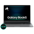 SAMSUNG Galaxy Book5 Intel Core Ultra 5 Thin & Light Laptop (16GB, 512GB SSD, Windows 11 Home, 15.6 inch Full HD IPS Display, MS Office Home 2024, Gray, 1.55 KG)