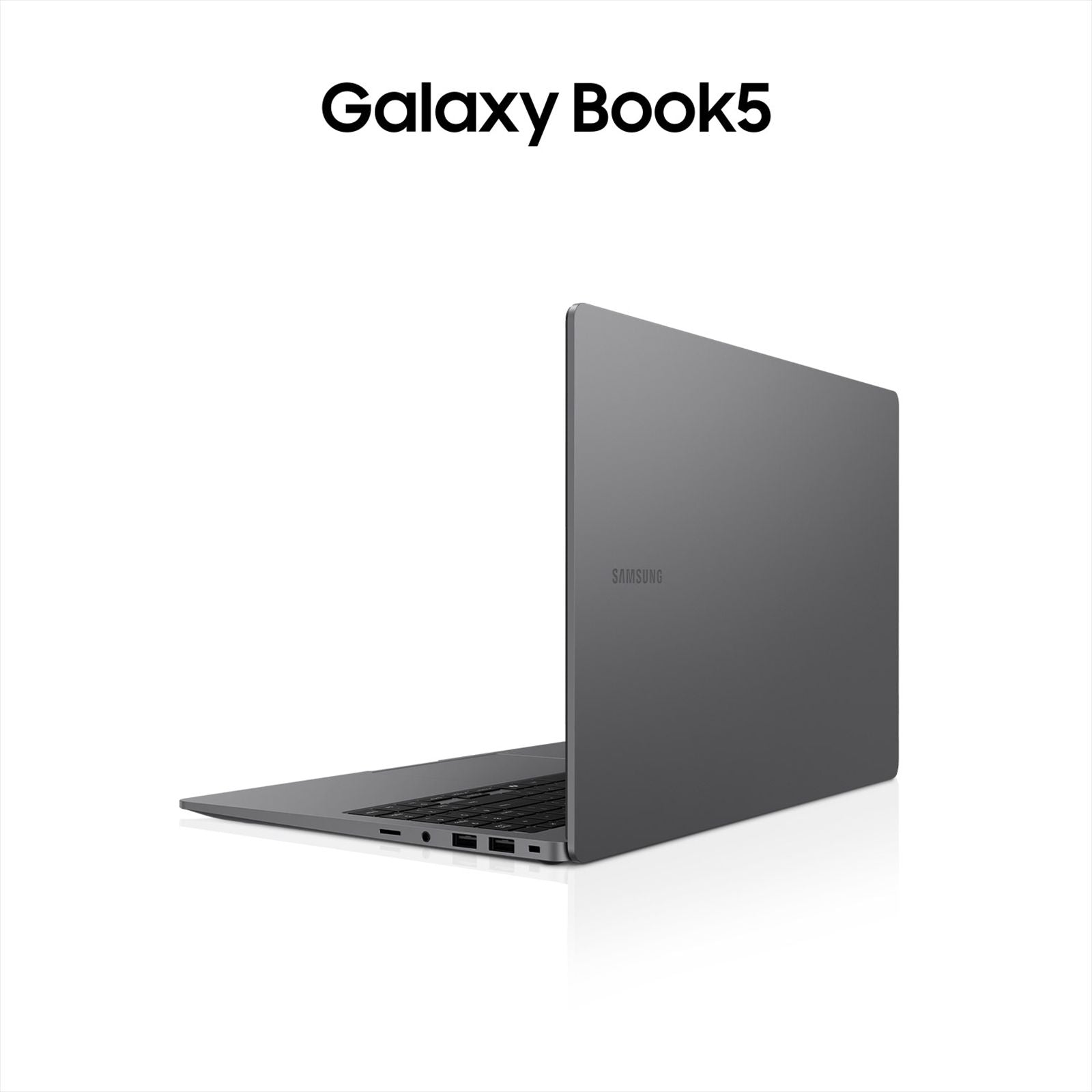 SAMSUNG Galaxy Book5 Intel Core Ultra 5 Thin & Light Laptop (16GB, 512GB SSD, Windows 11 Home, 15.6 inch Full HD IPS Display, MS Office Home 2024, Gray, 1.55 KG)