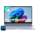 SAMSUNG Galaxy Book4 Edge Qualcomm Snapdragon X Thin & Light Laptop (16GB, 512GB eUFS, Windows 11 Home, 15.59 inch Full HD IPS Display, MS Office Home & Student 2024, Sapphire Blue, 1.5 KG)