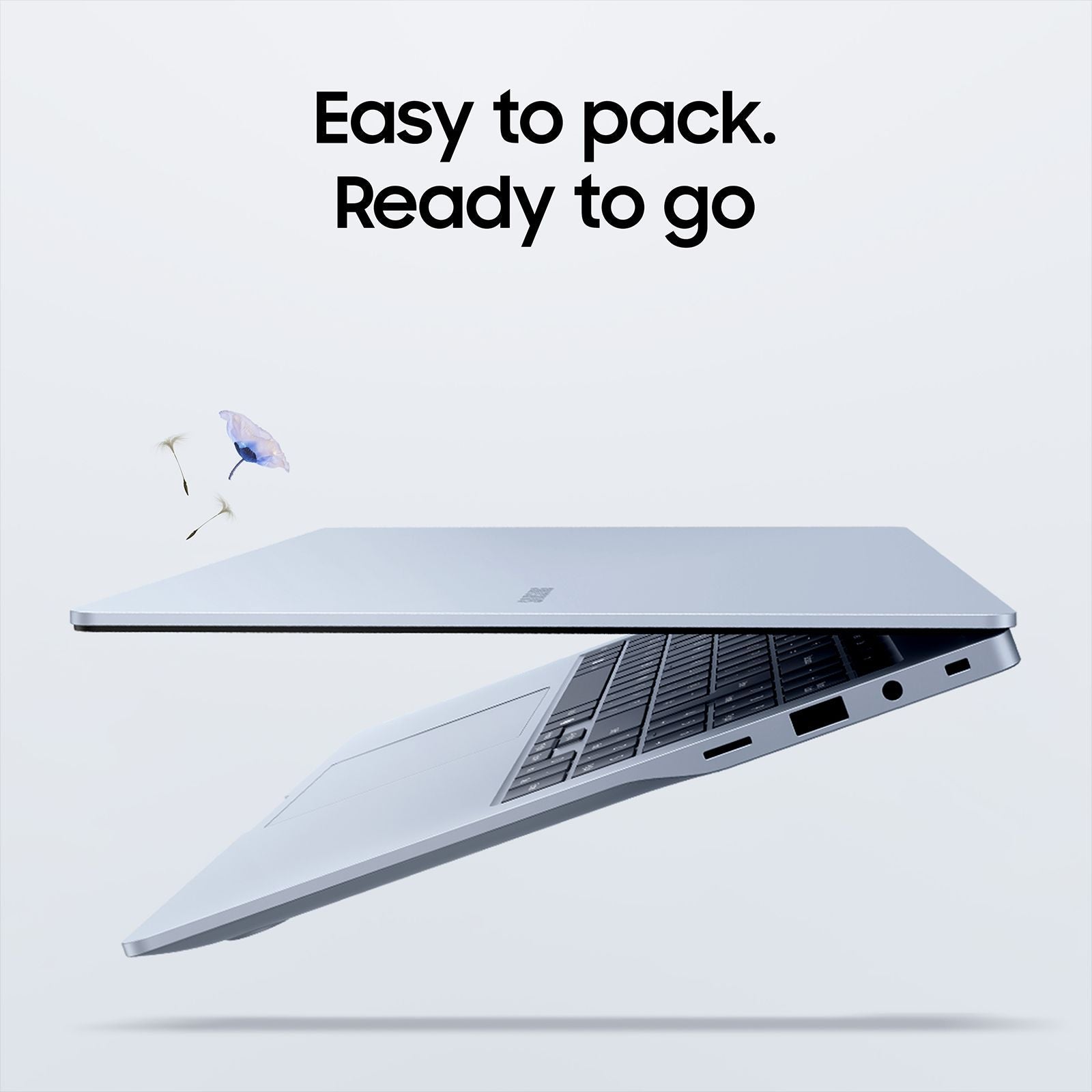 SAMSUNG Galaxy Book4 Edge Qualcomm Snapdragon X Thin & Light Laptop (16GB, 512GB eUFS, Windows 11 Home, 15.59 inch Full HD IPS Display, MS Office Home & Student 2024, Sapphire Blue, 1.5 KG)