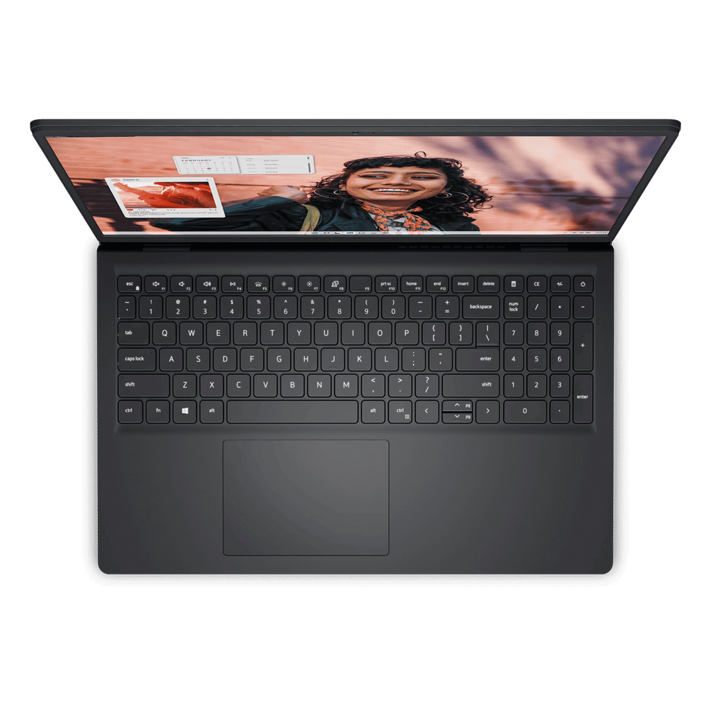 DELL DC 15250 Intel Core 3 Thin & Light Laptop (16GB, 512GB SSD, Windows 11, 15.6 inch Full HD Display, MS Office Home 2024, Carbon Black, 1.66 KG)