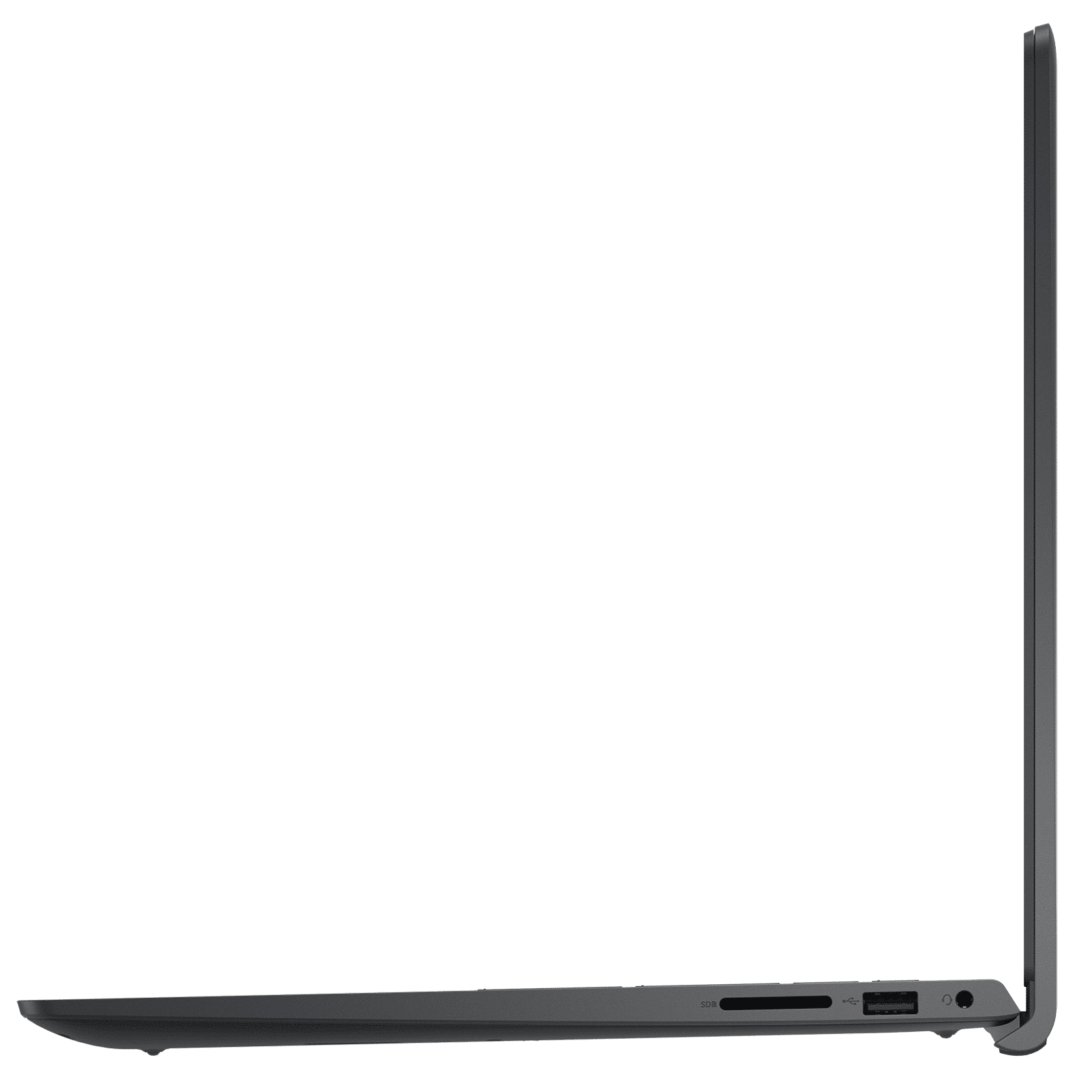 DELL DC15255 AMD Ryzen 5 Thin & Light Laptop (8GB, 512GB SSD, Windows 11, 15.6 inch Full HD Display, MS Office Home 2024, Carbon Black, 1.66 KG)