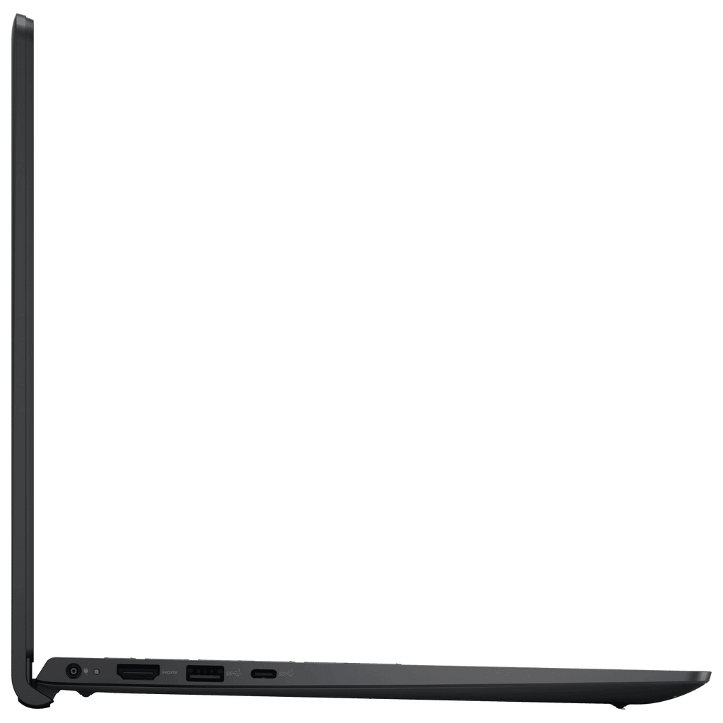 DELL DC15255 AMD Ryzen 5 Thin & Light Laptop (8GB, 512GB SSD, Windows 11, 15.6 inch Full HD Display, MS Office Home 2024, Carbon Black, 1.66 KG)