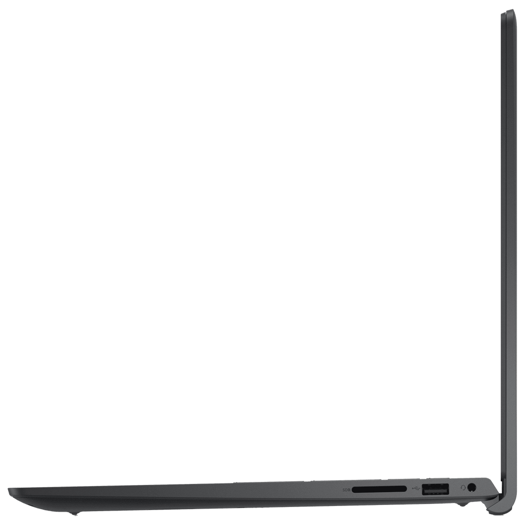 DELL DC15255 AMD Ryzen 5 Thin & Light Laptop (8GB, 512GB SSD, Windows 11, 15.6 inch Full HD Display, MS Office Home 2024, Carbon Black, 1.66 KG)