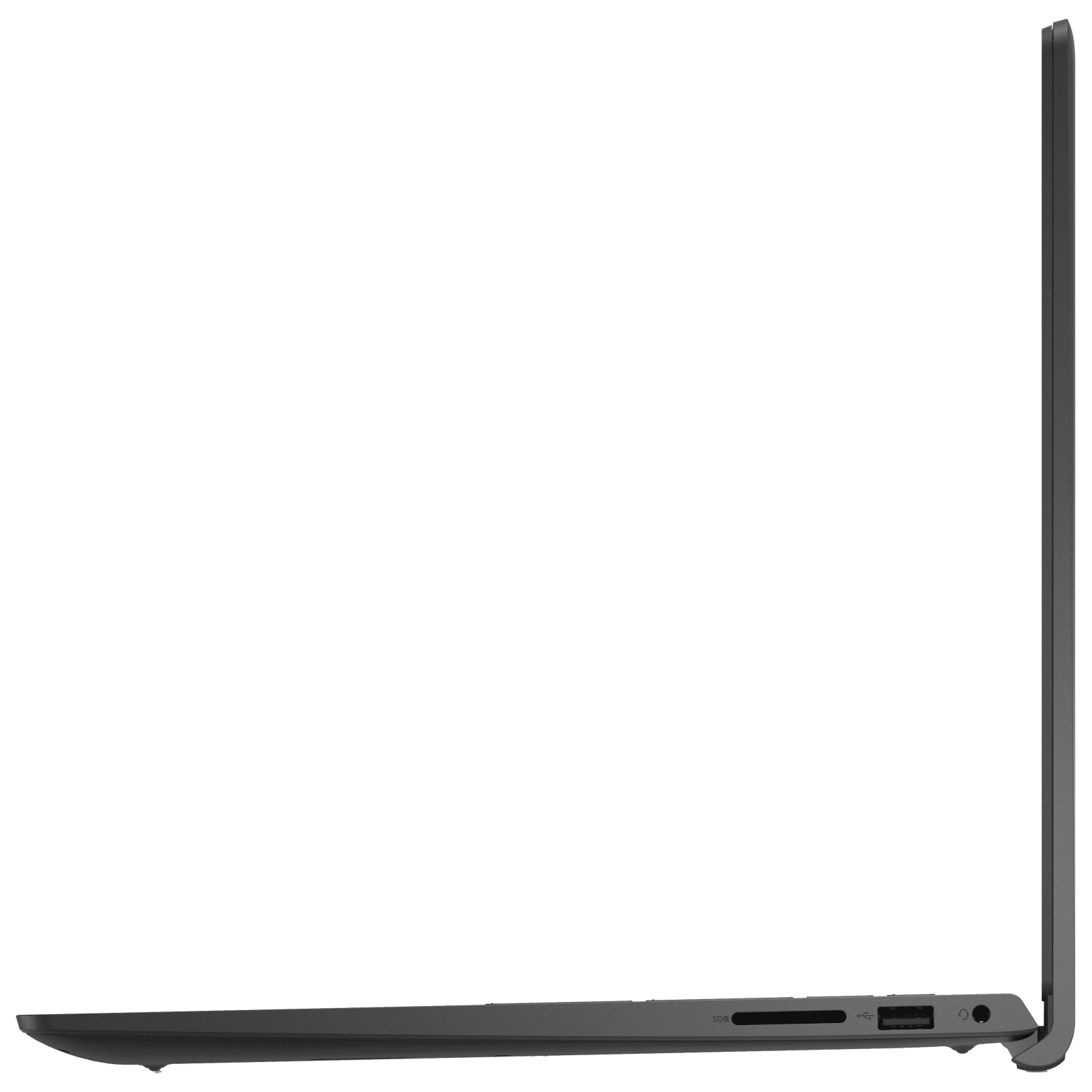DELL DC15255 AMD Ryzen 5 Thin & Light Laptop (8GB, 512GB SSD, Windows 11, 15.6 inch Full HD Display, MS Office Home 2024, Carbon Black, 1.66 KG)