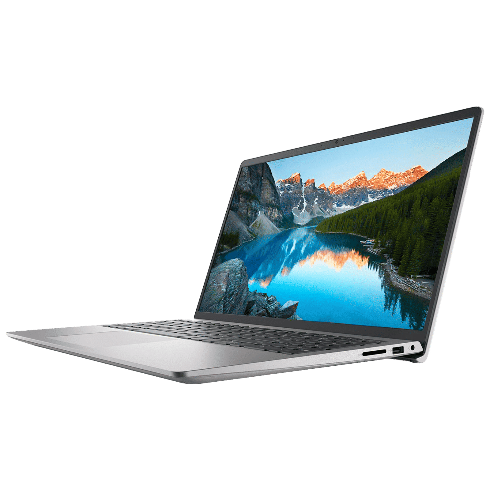 DELL DC15255 AMD Ryzen 5 Thin & Light Laptop (16GB, 512GB SSD, Windows 11, 15.6 inch Full HD Display, MS Office Home 2024, Carbon Platinum Silver, 1.66 KG)