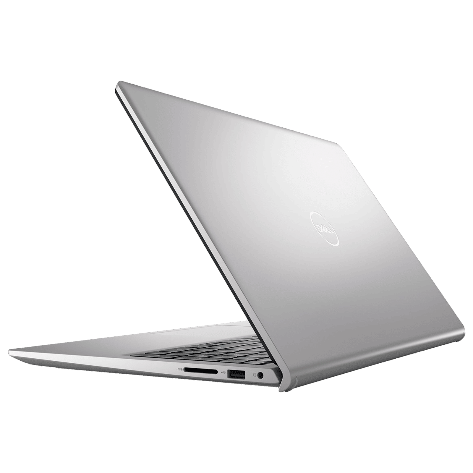 DELL DC15255 AMD Ryzen 5 Thin & Light Laptop (16GB, 512GB SSD, Windows 11, 15.6 inch Full HD Display, MS Office Home 2024, Carbon Platinum Silver, 1.66 KG)