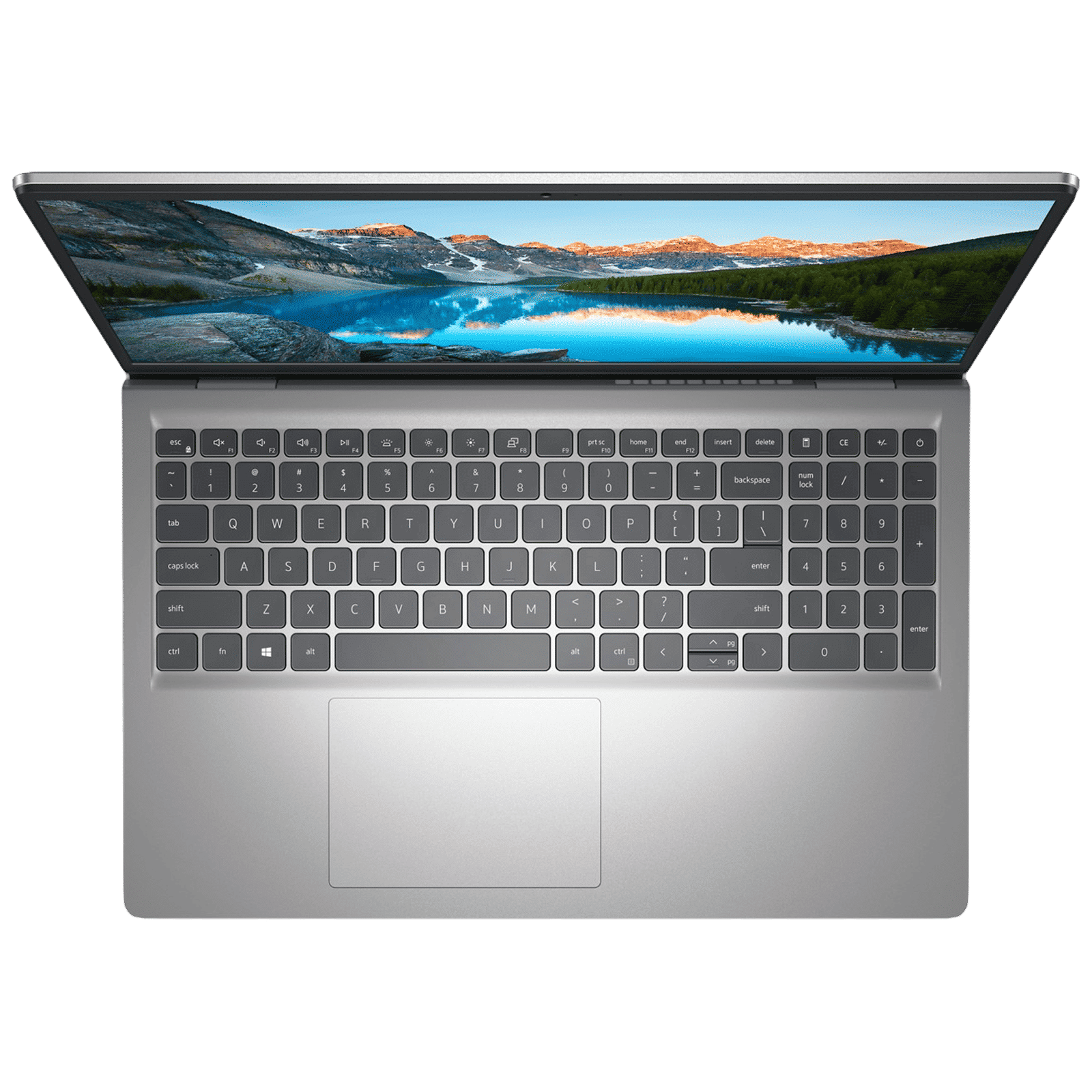 DELL DC15255 AMD Ryzen 5 Thin & Light Laptop (16GB, 512GB SSD, Windows 11, 15.6 inch Full HD Display, MS Office Home 2024, Carbon Platinum Silver, 1.66 KG)